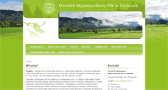 Desktop Screenshot of grybow.pw.edu.pl