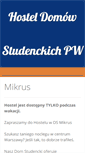 Mobile Screenshot of ds.pw.edu.pl