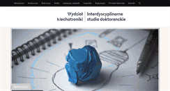 Desktop Screenshot of doktoranci.mchtr.pw.edu.pl