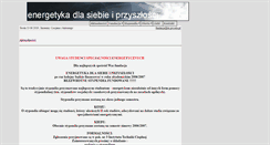 Desktop Screenshot of fundacja.itc.pw.edu.pl