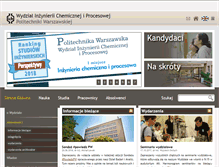 Tablet Screenshot of ichip.pw.edu.pl