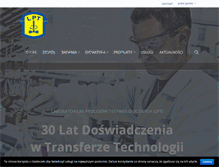 Tablet Screenshot of lpt.ch.pw.edu.pl