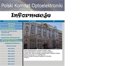 Desktop Screenshot of pkopto.ise.pw.edu.pl