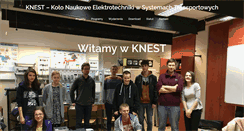 Desktop Screenshot of knest.pw.edu.pl