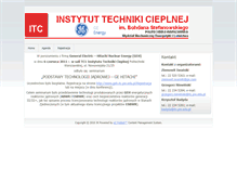 Tablet Screenshot of geh.itc.pw.edu.pl