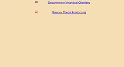 Desktop Screenshot of kcha.ch.pw.edu.pl