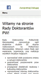 Mobile Screenshot of doktoranci.pw.edu.pl