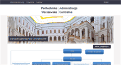 Desktop Screenshot of ca.pw.edu.pl