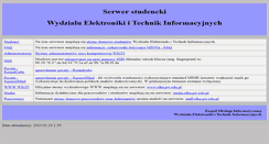 Desktop Screenshot of mion.elka.pw.edu.pl