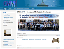 Tablet Screenshot of cmm.il.pw.edu.pl