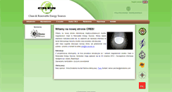 Desktop Screenshot of cres.pw.edu.pl